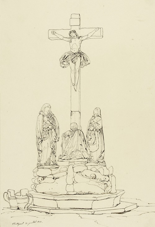 Calvaire à Stuttgart
