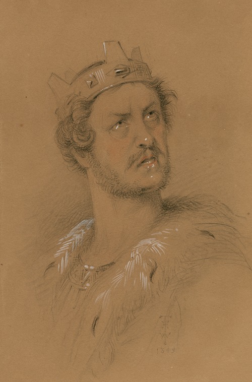 Charles Macready as Lear