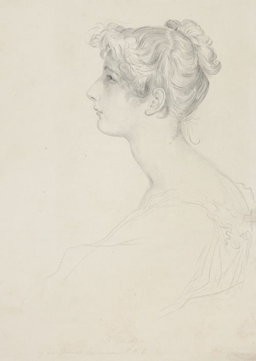 Portrait of a young girl