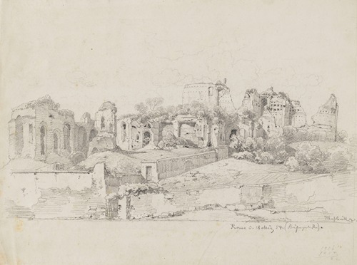 Ruins of Domus Flavia and Domus Augustiana on the Palatine Hill