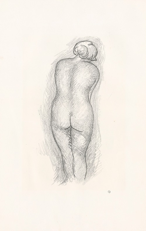Femme nue de dos