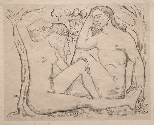 Nude Man and Woman