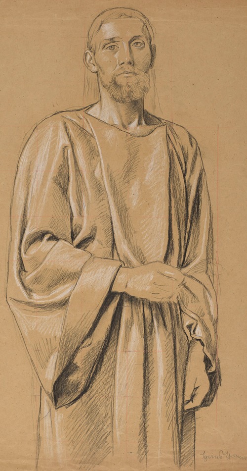 Christ Depicted En Face