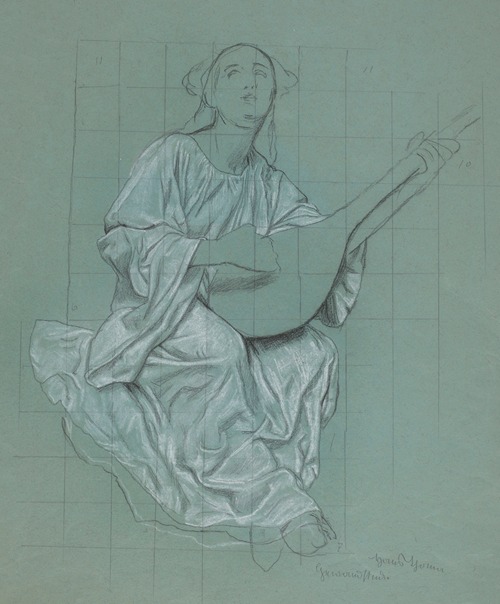Female Lute Player