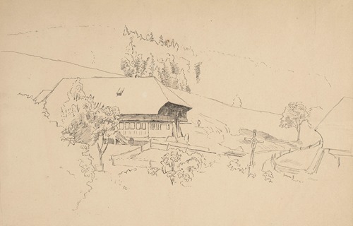Hans Thoma’s Family Home in Oberlehen near Bernau im Schwarzwald