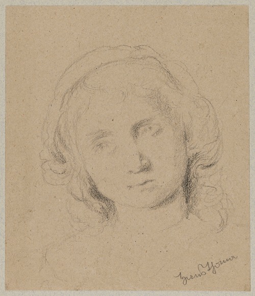 Head of a Young Woman