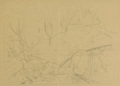 Hill overgrown with trees and shrubs