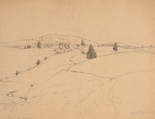 Landscape from the Surroundings of Bernau in the Black Forest