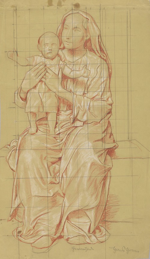 Madonna with Child on Her Lap