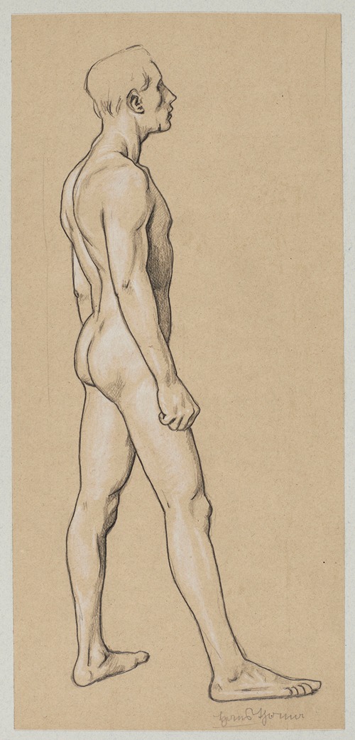 Male Nude Standing