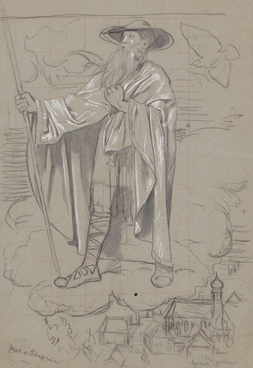 Personification of December