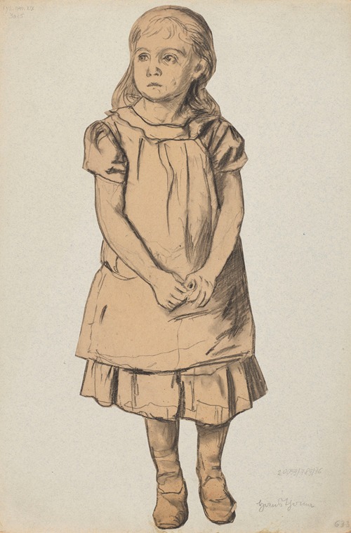 Portrait of Ella, the Artist’s Daughter