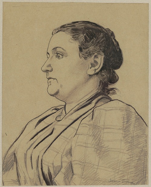 Portrait of the artist’s wife – Cella