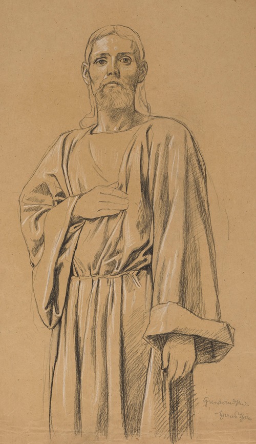 Sketch of the figure of Christ