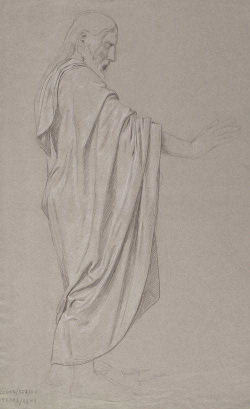 Sketch of the figure of Christ
