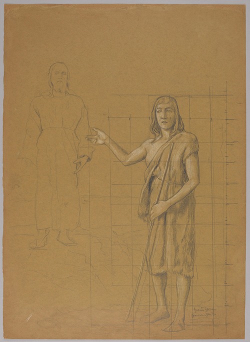 Study for the Painting ‘The Baptism of Jesus’
