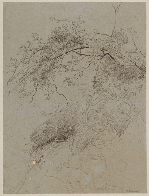 Study of scrubs in the vicinity of Karlsruhe