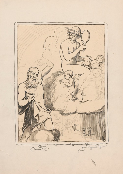 The allegory of April