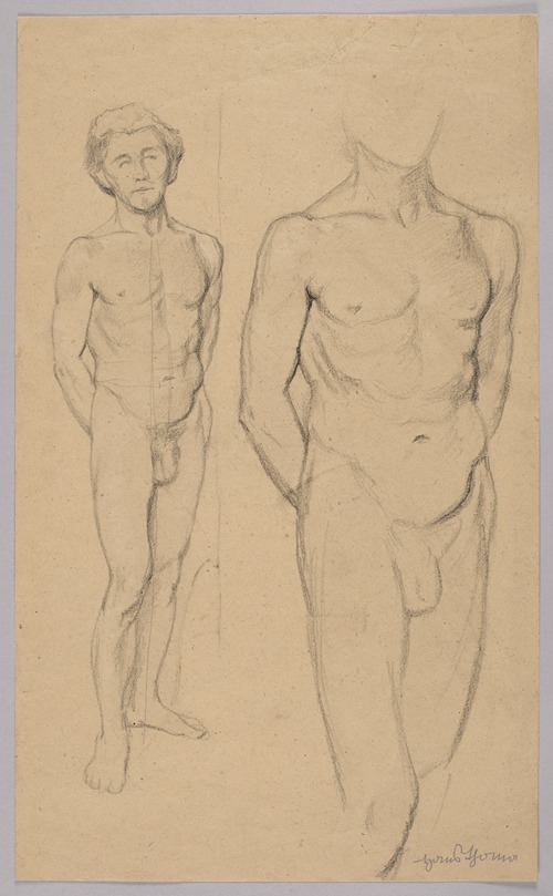 Two Male Nudes