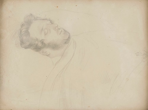 Artur Potocki on his deathbed, Artur Stanisław Potocki from Krzeszowice (1787-1832), son of Jan and Julia from Lubomirska