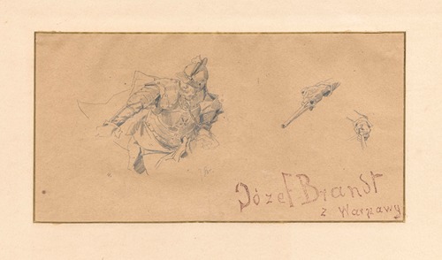 Fighting hussar, study for the painting “Liberation of captives”
