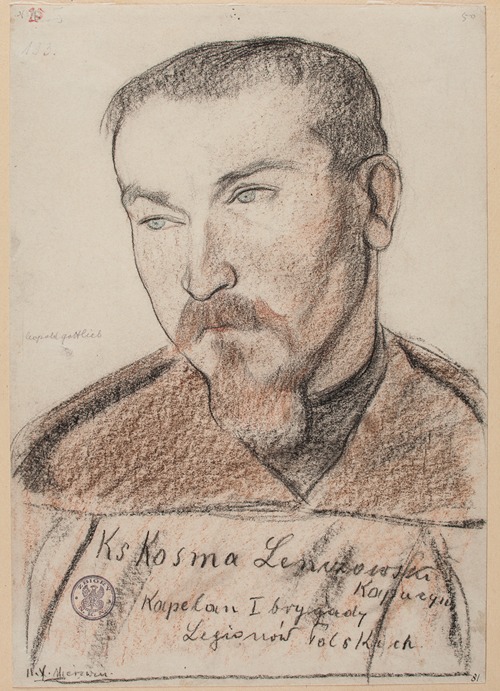 Karol Kosma Lenczowski, kapucyn, kapelan 1 pułku piechoty I Brygady Legionów Polskich