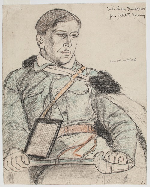 Portret Juliusza Kaden-Bandrowskiego, podporucznika piechoty Legionów Polskich