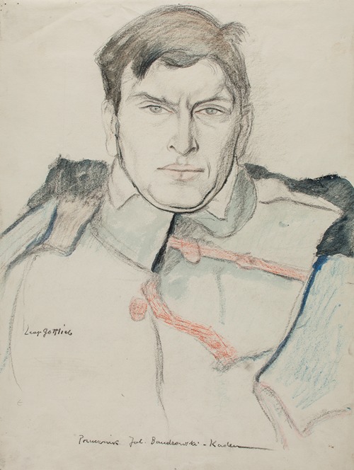 Portret Juliusza Kaden-Bandrowskiego, porucznika Legionów Polskich