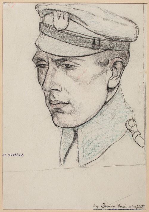 Portret Seweryna Romina, pisarza i żołnierza Legionów Polskich