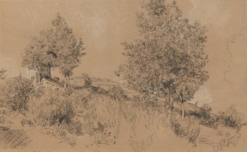 Landscape in the vicinity of Florence