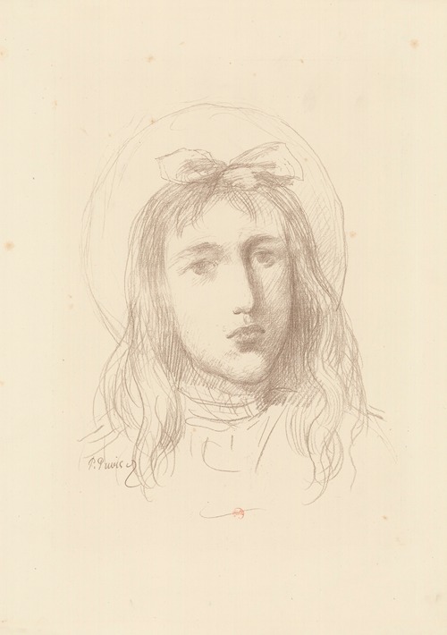 Tête de jeune fille