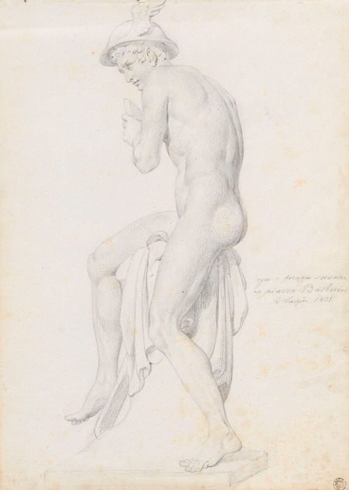 Mercury lulling Argus to sleep with his music in order to kill him