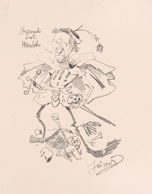 Leon Stępowski as Hamlet