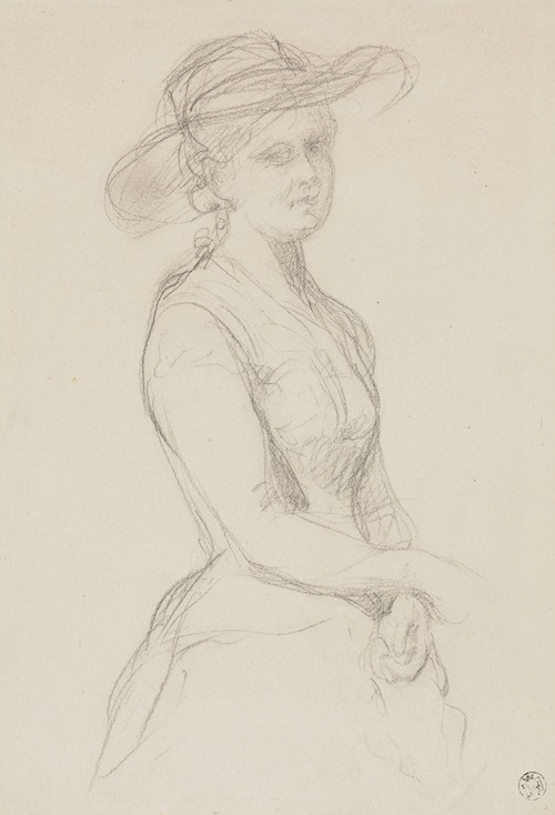 Portrait of a Woman in a Hat