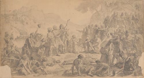 Princess Dowry (1894), Sketch for a Painting
