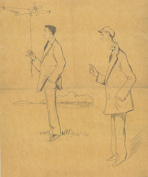 Robert Esnault-Pelterie et Wilbur Wright