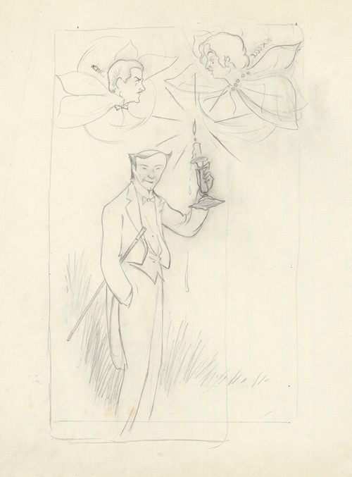 Yvonne de Bray et Paul Capellani dans ‘Le phalène’ d’Henry Bataille