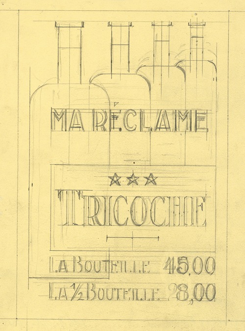 Reclameontwerp voor ‘Tricoche’
