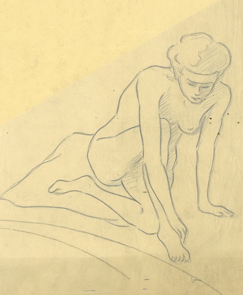 Zittende figuur