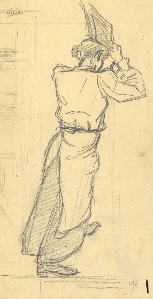 Zittende figuur