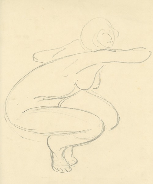 Zittende figuur