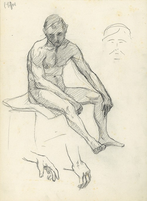 Zittende figuur