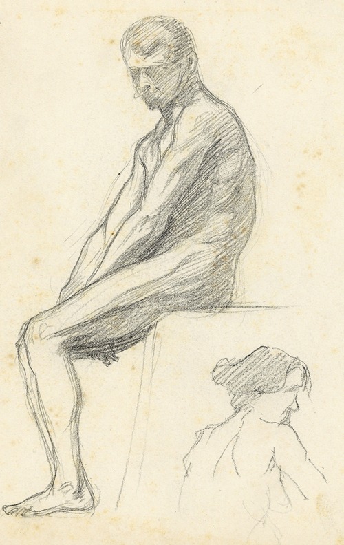 Zittende figuur