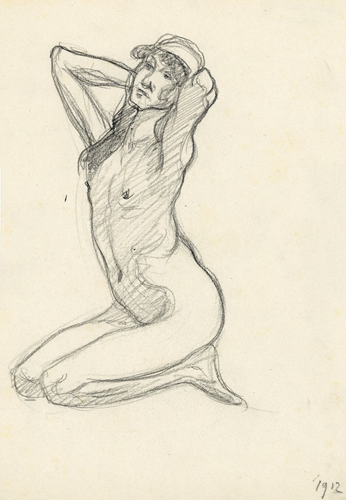 Zittende figuur