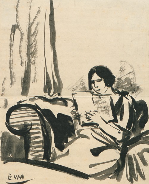 Lezende vrouw