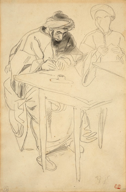Le Taleb, Moroccan scholar writing