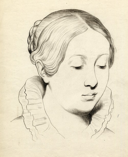 Portret van een jonge vrouw