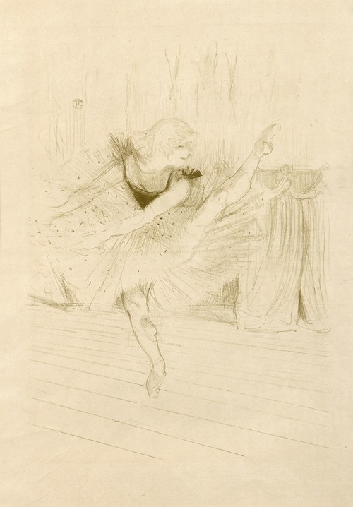 Miss Ida Heath, danseuse anglaise
