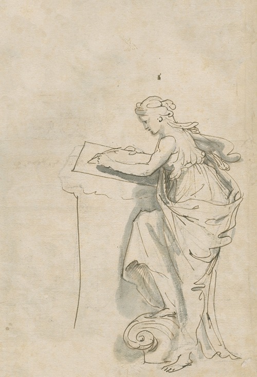 Woman writing