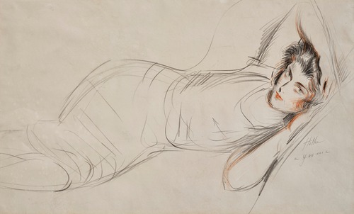 Portrait of Yvonne Alexandre de Boismartin
